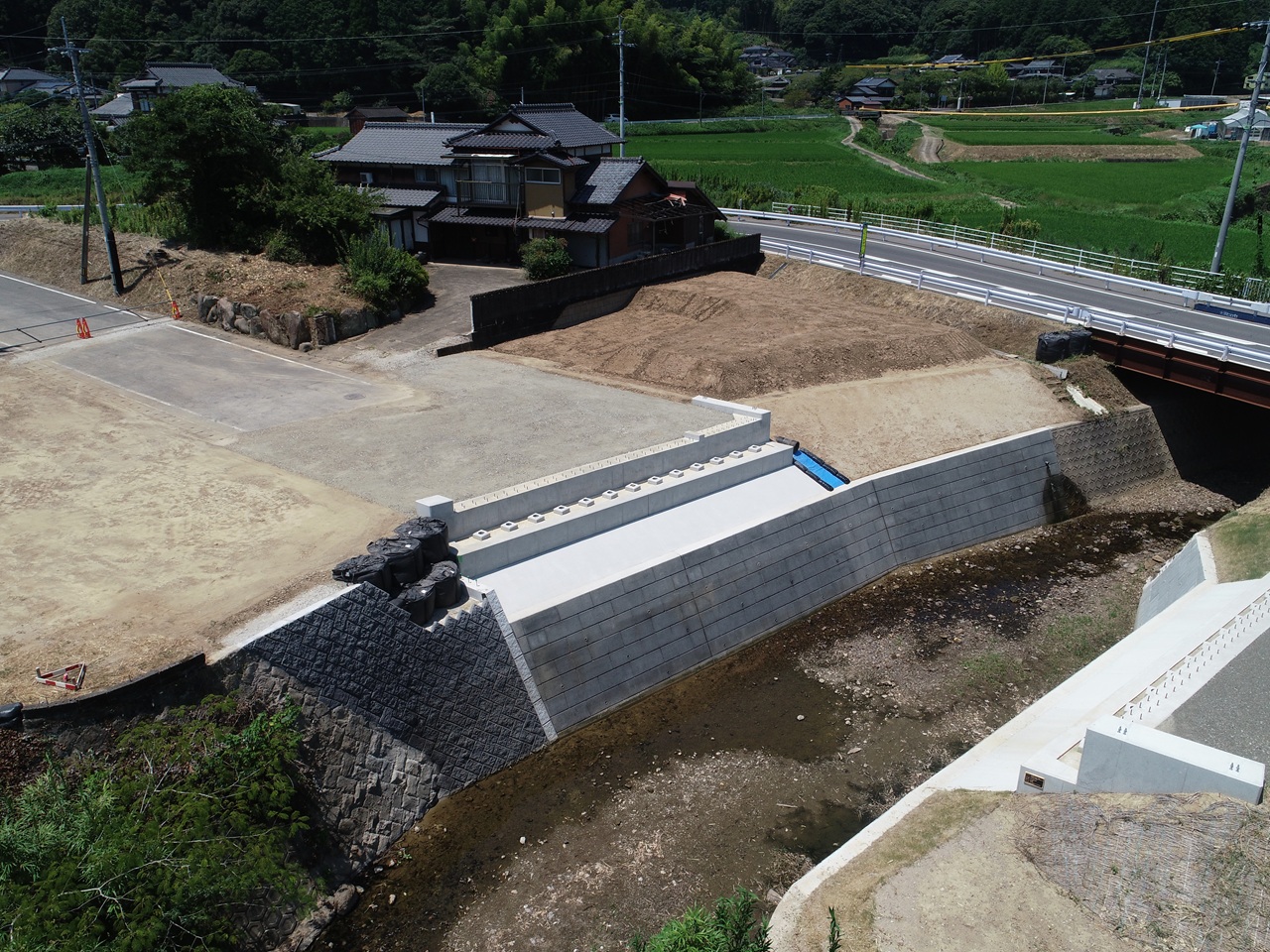梅野有田線(今山工区)道路橋りょう補助工事(橋梁下…